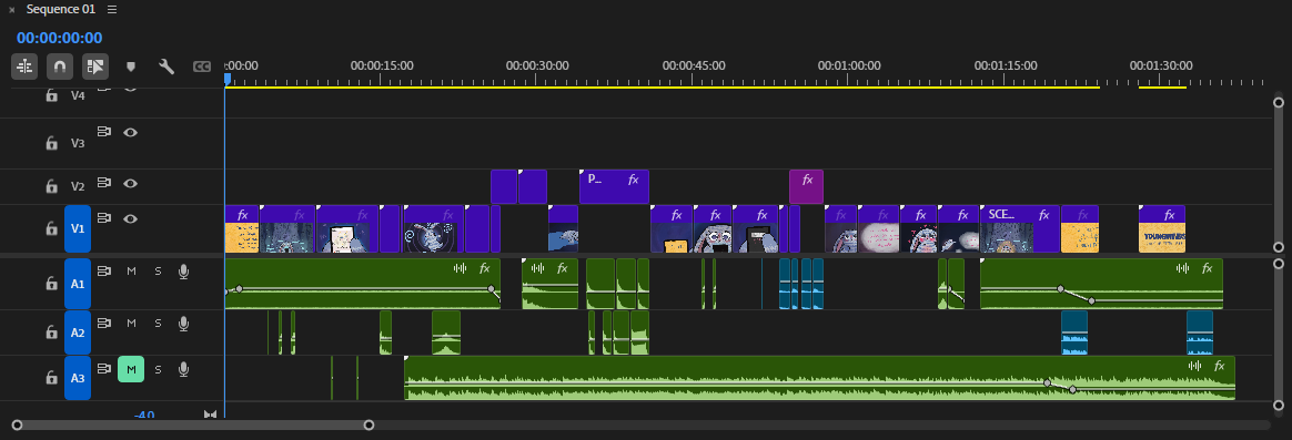 Premiere-Pro user interface